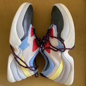 Chunky colorful sneakers